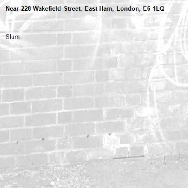 Slum-228 Wakefield Street, East Ham, London, E6 1LQ