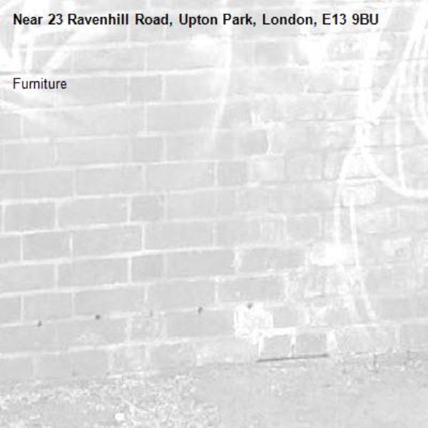 Furniture -23 Ravenhill Road, Upton Park, London, E13 9BU