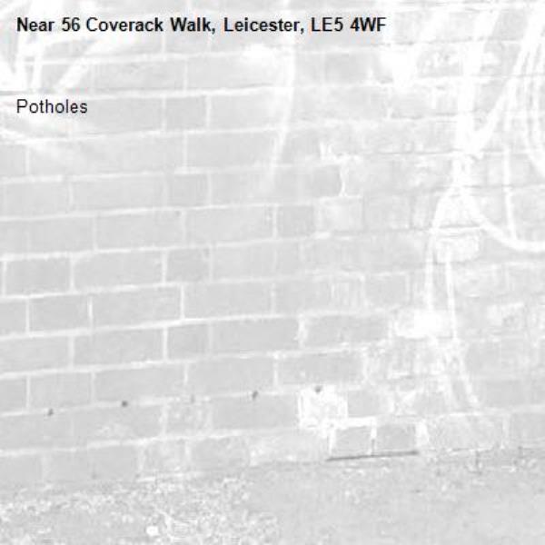 Potholes-56 Coverack Walk, Leicester, LE5 4WF