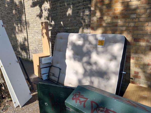 Mattress bed side table chairs and wood-103 Brock Road, Plaistow, London, E13 8NA