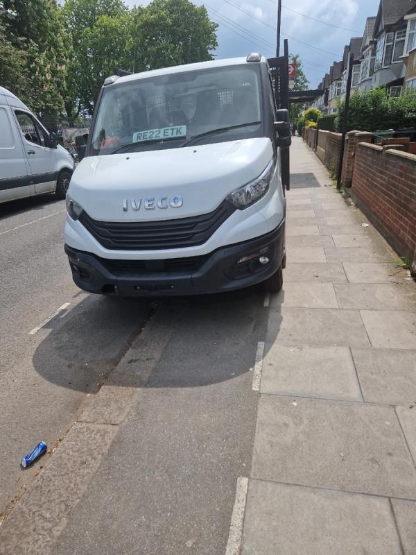 Dumped vehicle -145 Willoughby Lane, Tottenham, London, N17 0RT