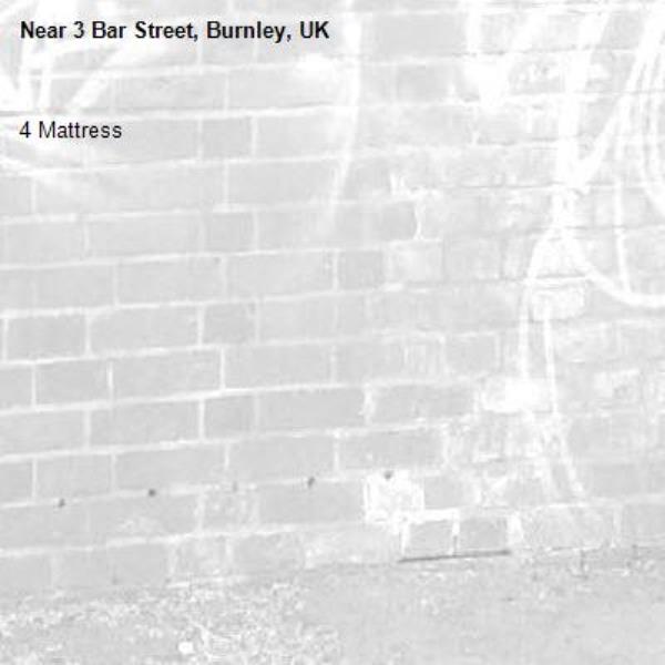 4 Mattress-3 Bar Street, Burnley, UK