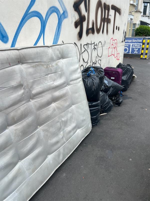 Weekly flytipping-4 Carlyle Road, Manor Park, London, E12 6BN