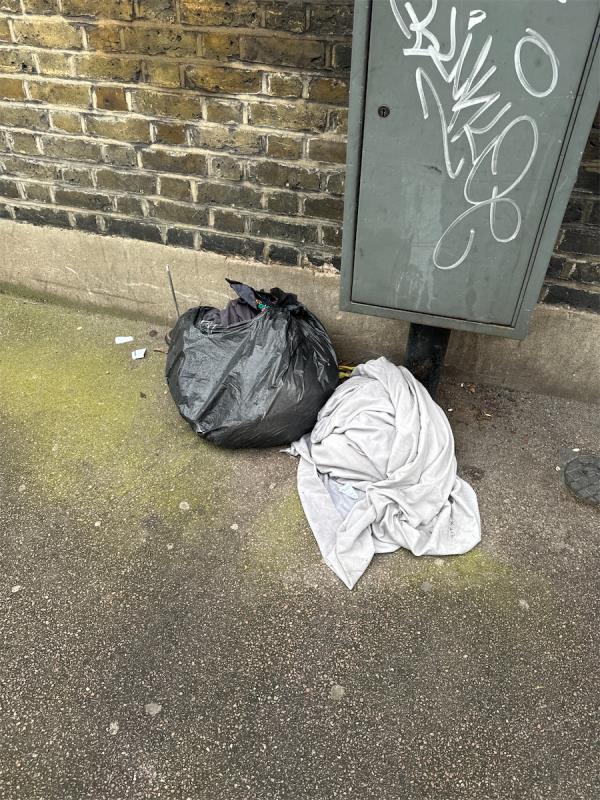 Rubbish bags. -740A, Barking Road, Plaistow, London, E13 9LB
