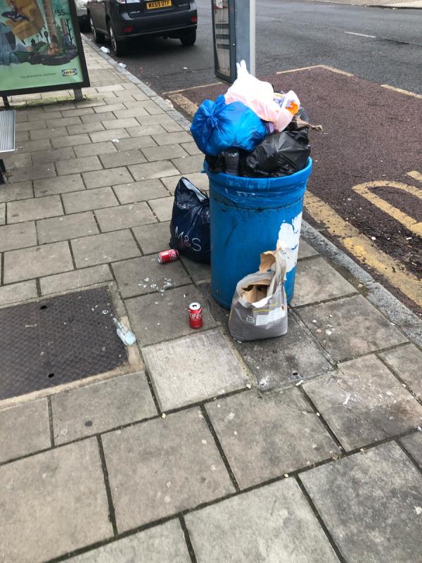By Harland Road bus stop
Outside The Lord Somerfield Pub.
Please empty litter bin-58B Baring Rd, London SE12 0PS, UK