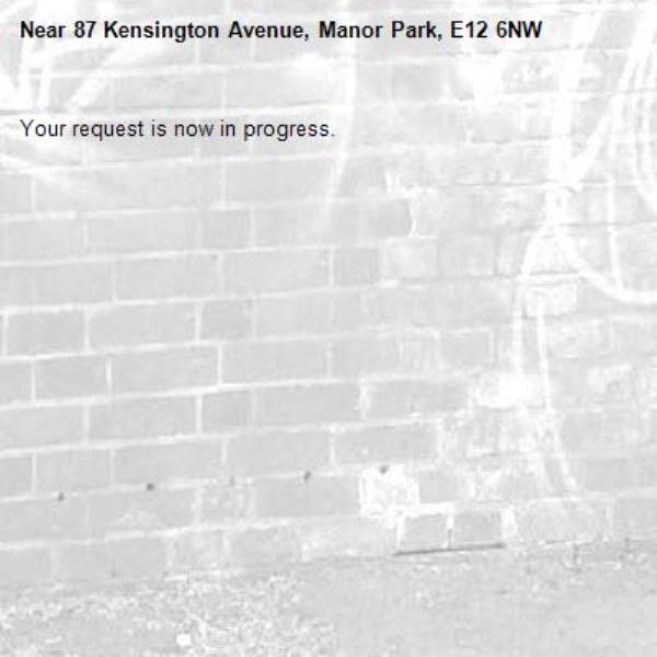 Your request is now in progress.-87 Kensington Avenue, Manor Park, E12 6NW