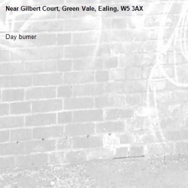Day burner -Gilbert Court, Green Vale, Ealing, W5 3AX
