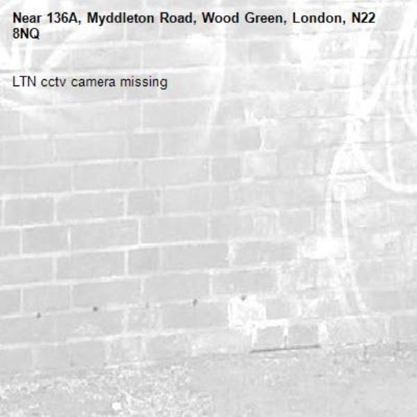 LTN cctv camera missing -136A, Myddleton Road, Wood Green, London, N22 8NQ