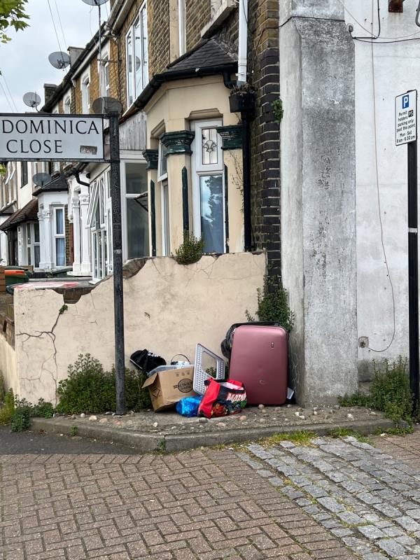 Rubbish-1 Dominica Close, East Ham, London, E13 9PQ