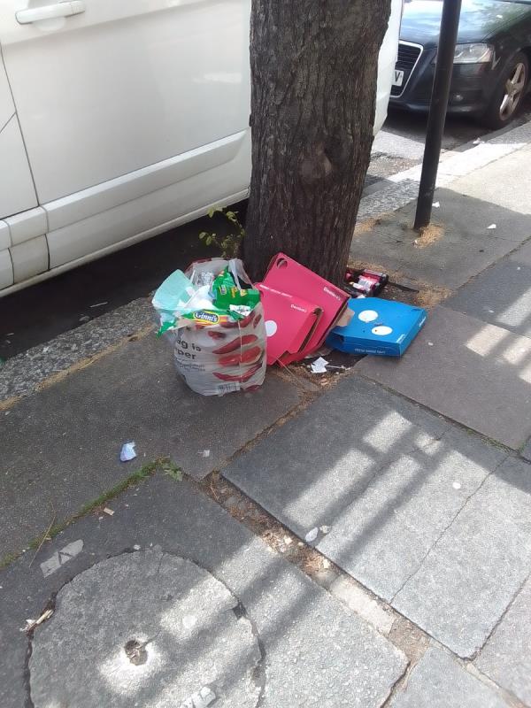 This is just the start they will dump more there -16 Kings Road, East Ham, London, E6 1DY