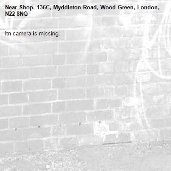 ltn camera is missing.-Shop, 136C, Myddleton Road, Wood Green, London, N22 8NQ