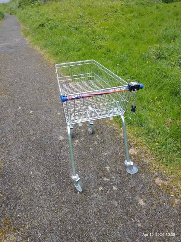B&M shopping cart. -Beaumont Leys Lane, Leicester