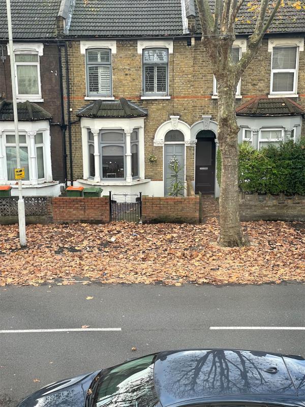 Those ‘weekly cleans’ on a busy main road with 1 Primary school on and the main route to a secondary school on going well. Love standing in dog poo that’s covered with leaves. Love walking out my house to broken glass, rotting chips and chicken bones mixing with rotting leaves, cans, nappies. It’s lovely, makes living in Newham so desirable having a council able to do the simple things well, like clean the streets and take the rubbish. I look forward to another reply of ‘it will be cleared on th-155 New City Road, Plaistow, London, E13 9QD