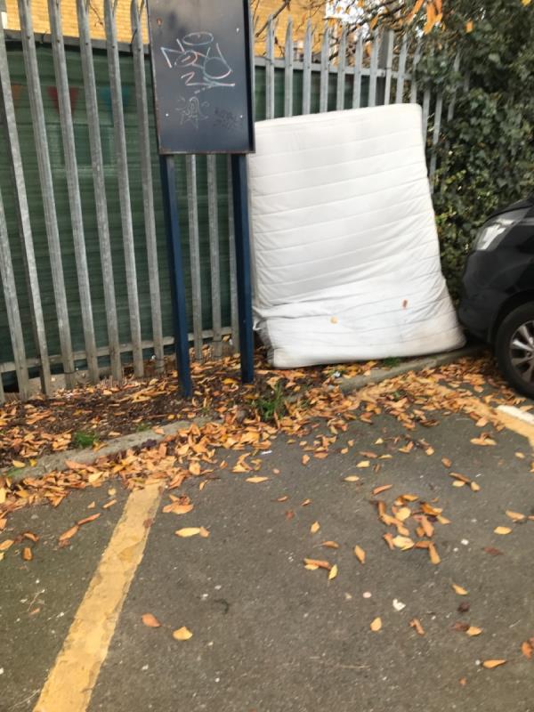 Double mattress inside the car park -6 Albion Way, Hither Green, SE13 6BT, England, United Kingdom