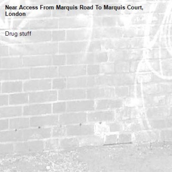Drug stuff -Access From Marquis Road To Marquis Court, London
