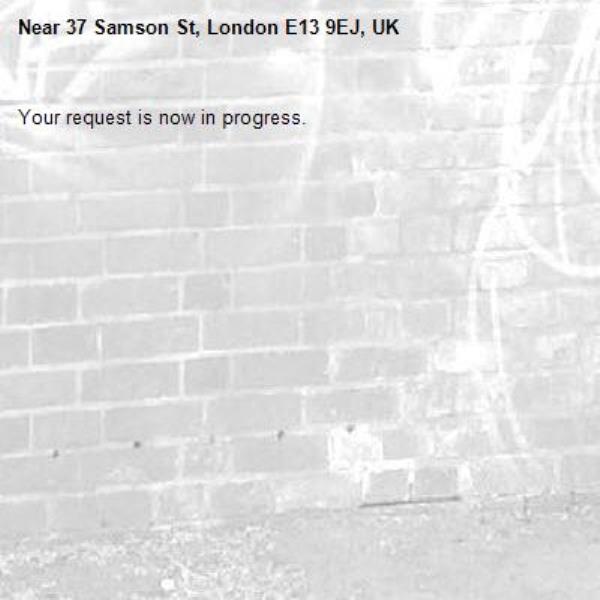 Your request is now in progress.-37 Samson St, London E13 9EJ, UK