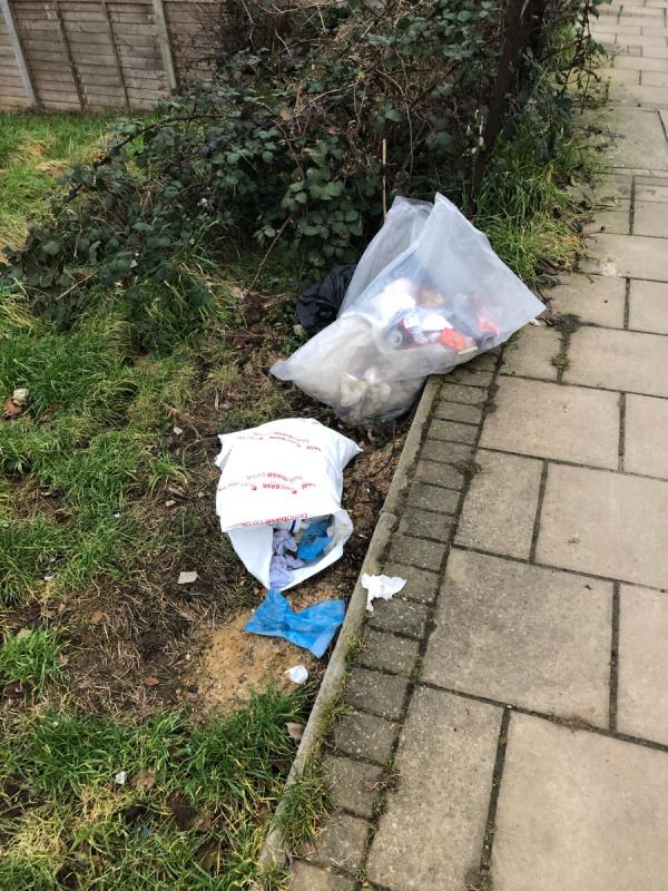 Durham Hill Fields. Please clear bags at entrance -137 Moorside Rd, Bromley BR1 5EP, UK