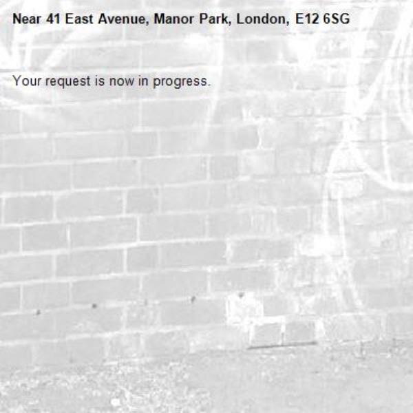 Your request is now in progress.-41 East Avenue, Manor Park, London, E12 6SG