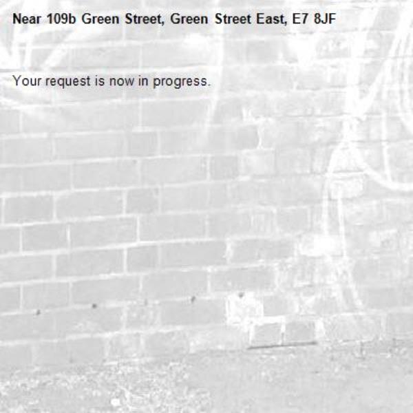Your request is now in progress.-109b Green Street, Green Street East, E7 8JF