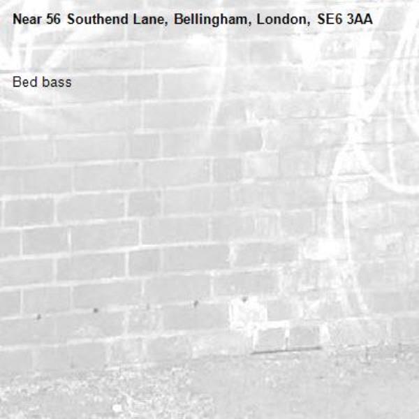 Bed bass -56 Southend Lane, Bellingham, London, SE6 3AA
