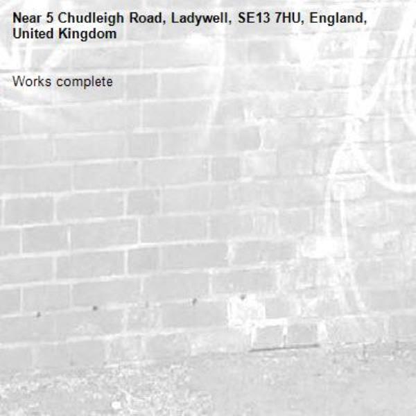 Works complete-5 Chudleigh Road, Ladywell, SE13 7HU, England, United Kingdom