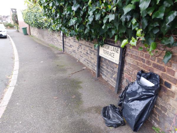 Bits of flatpack dumped-4 Manor Lane Terrace, London, SE13 5QL