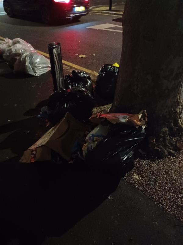 4 x black sacks containing food waste evidence found-32 Jephson Road, Stratford, E7 8LZ, England, United Kingdom