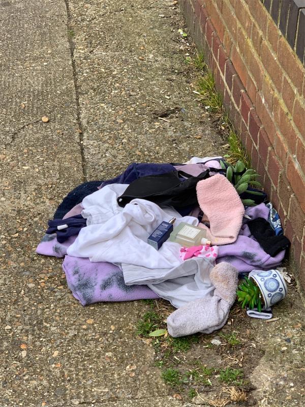 Cloths and others fly ripped-5 Augurs Lane, Plaistow, London, E13 9JX