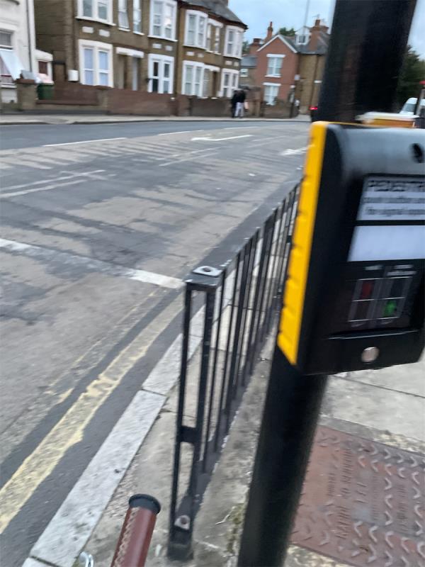 Crossing unit not working -136A, Upton Lane, Forest Gate, London, E7 9LW