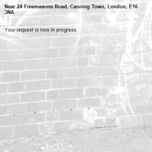 Your request is now in progress.-24 Freemasons Road, Canning Town, London, E16 3NA