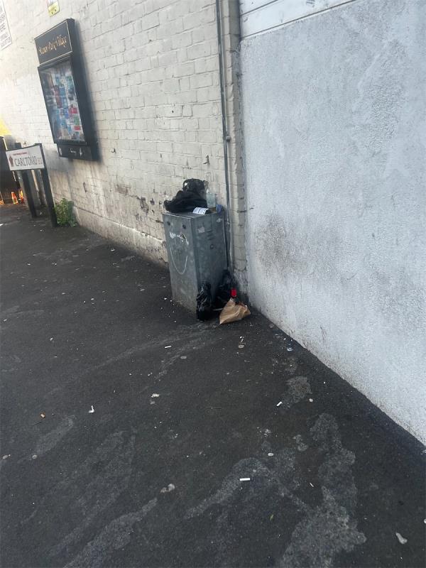 More litter dumped on Carlton Road -Alpha Dane Ltd, 637A, Romford Road, Manor Park, London, E12 5AD