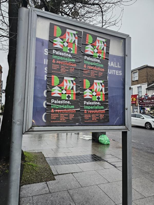 Posters on noticeboard -Prathana London, 2 High Street, Southall, UB1 3DA
