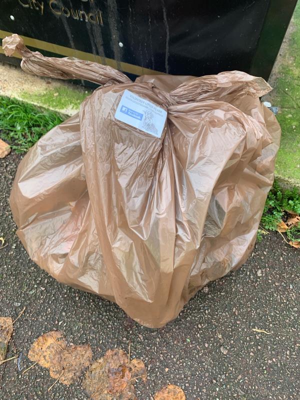 Hi I’ve picked up a bag of litter and dinner plates!
Thank you 😊 -Elston Fields Recreation Ground Elston Fields, Freemen, LE2 6NJ, England, United Kingdom
