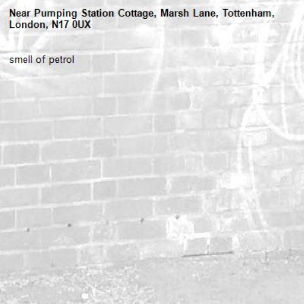 smell of petrol -Pumping Station Cottage, Marsh Lane, Tottenham, London, N17 0UX