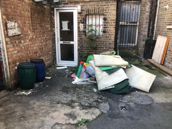 I have repeatedly asked the landlord to clean up the rubbish on the property but he completely ignores it.  There are more of them every day, mice and rats run around the property and enter the flats.  Please help.-336b Lewisham High Street, Hither Green, SE13 6LE, England, United Kingdom