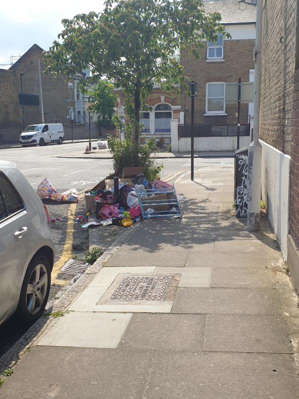 General waste. -2A, Louise Road, Stratford, London, E15 4NW