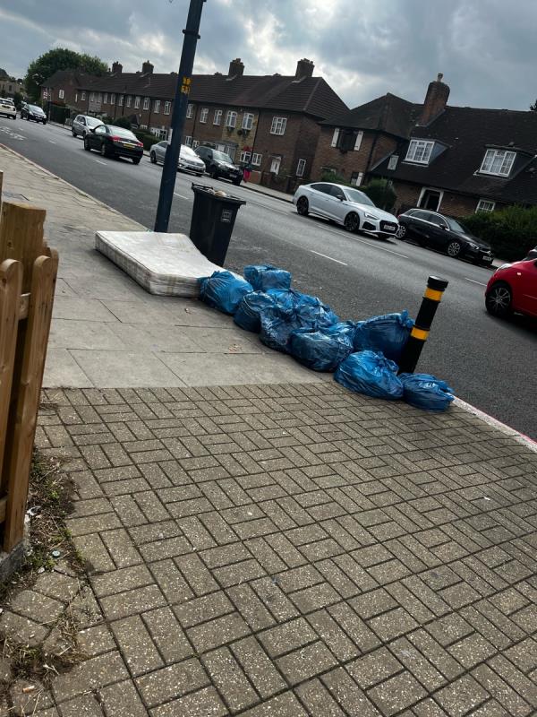Mattress and bin dumped -509 Bromley Road, Bromley, BR1 4PG