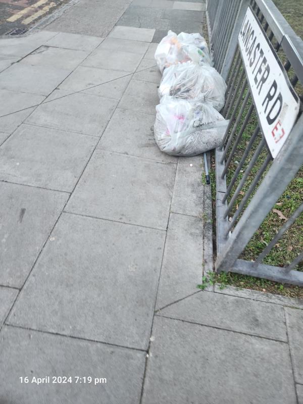 Fly tipping - Fly-tipping Removal-Lancaster Road, Forest Gate, London