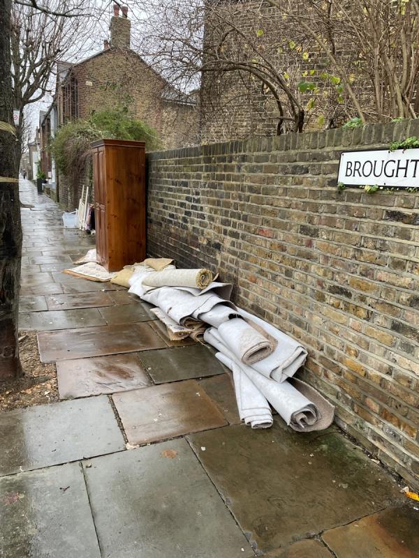 Fly tipping on Broughton street. Please could we have CCTV cameras?-43 Broughton Street, Queenstown, SW8 3QU, England, United Kingdom