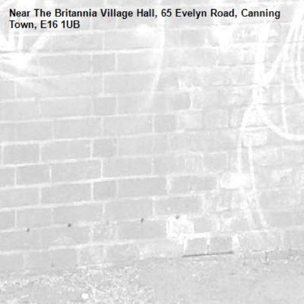 -The Britannia Village Hall, 65 Evelyn Road, Canning Town, E16 1UB