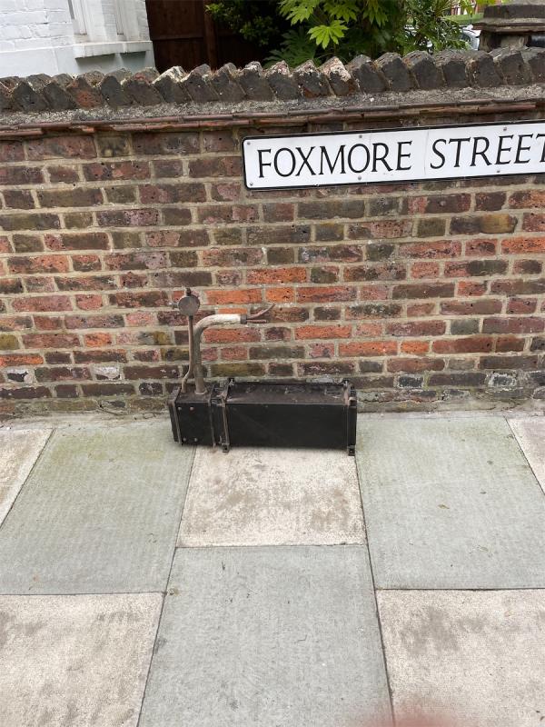 Dumped in Foxmore Street, off Cambridge Road, Battersea -11A, Cambridge Road, London, SW11 4RT