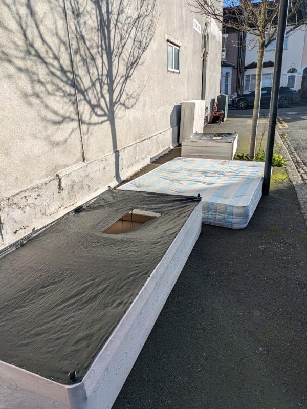 Fly tipping -7 Reginald Road, Forest Gate, London, E7 9HS