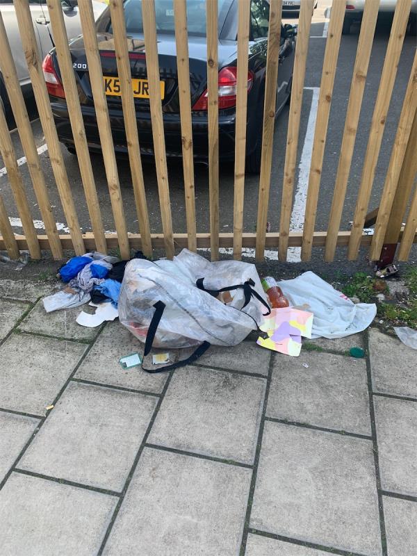 General bag and rubbish -5 Rosenthal Road, London, SE6 2BX