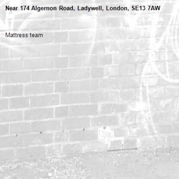 Mattress team-174 Algernon Road, Ladywell, London, SE13 7AW