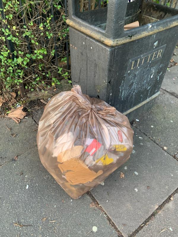 Hi Darren and Chris, there’s a bag at the one stop shop bin - say that three times fast 🤦🏻‍♀️
And I’ve brought two bags of recycling home with me.
Thank you both xx-2 Saint Andrews Road, Freemen, LE2 8RD, England, United Kingdom