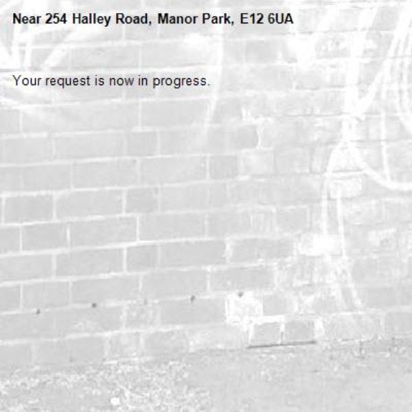Your request is now in progress.-254 Halley Road, Manor Park, E12 6UA