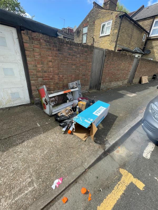 Household waste -66 Aintree Avenue, East Ham, London, E6 1NX