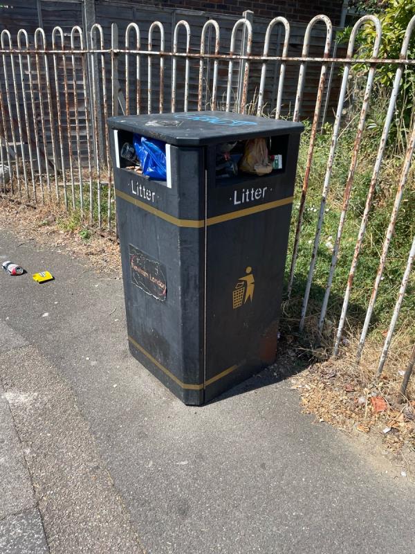 Garbage was not collected for weeks-93 Varley Road, Canning Town, E16 3NR