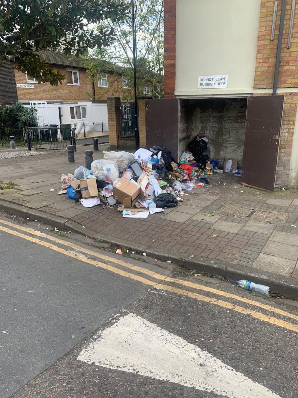 Excessive dumping in these streets-18 Harberson Road, Stratford, London, E15 3PH