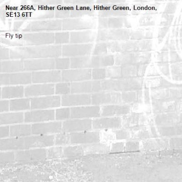 Fly tip -266A, Hither Green Lane, Hither Green, London, SE13 6TT